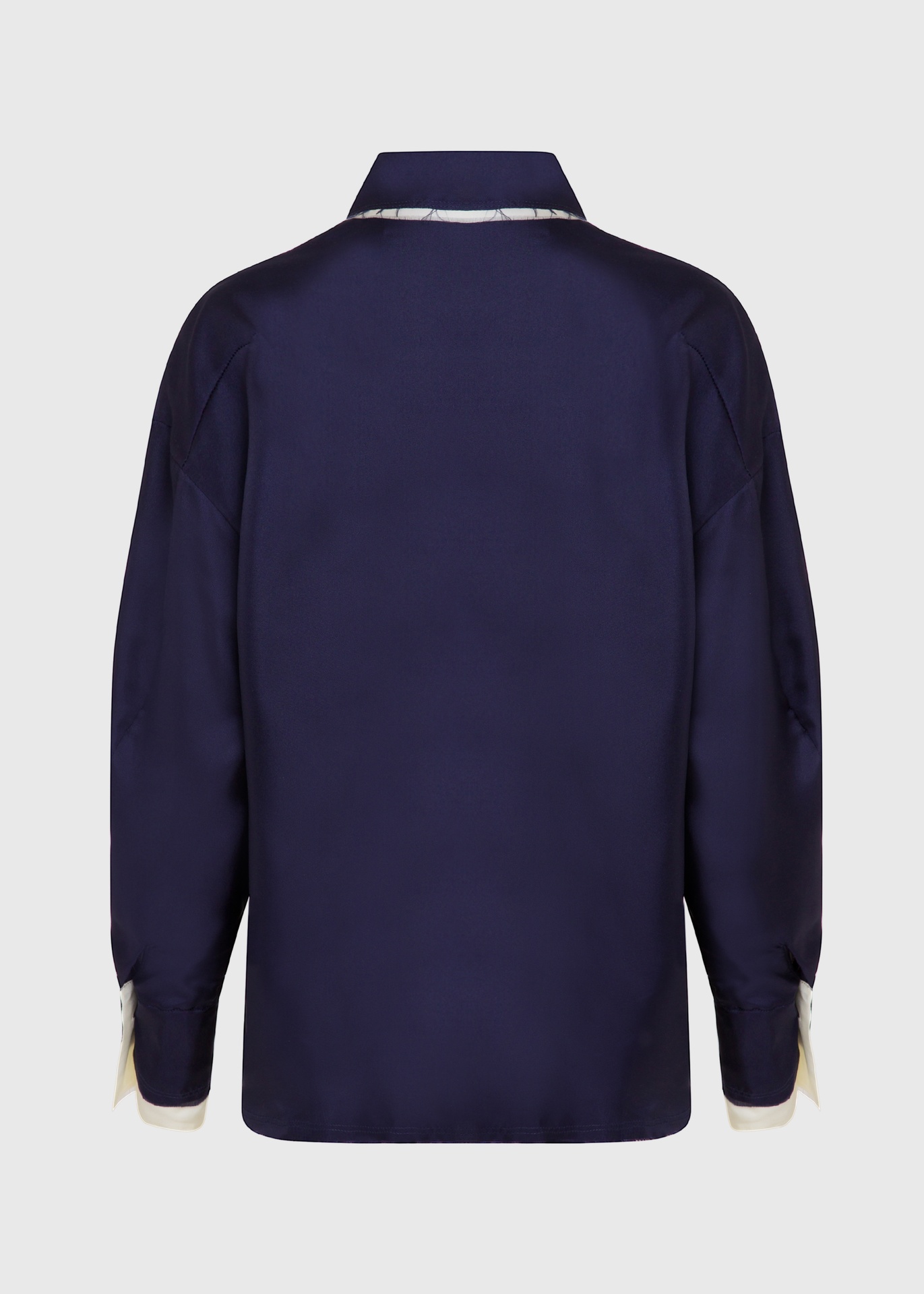 Twilight Tide raw edge shirt