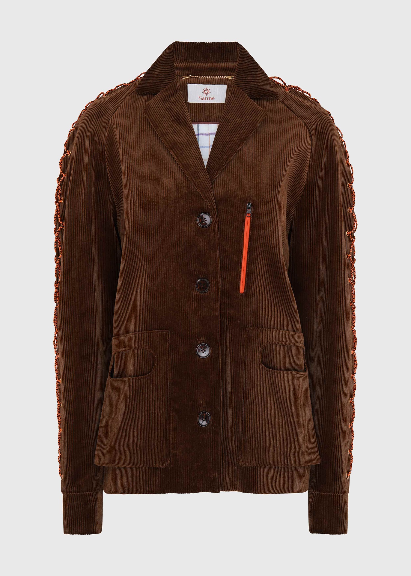 Maple Cordy Lace-Up Coat (UK6)