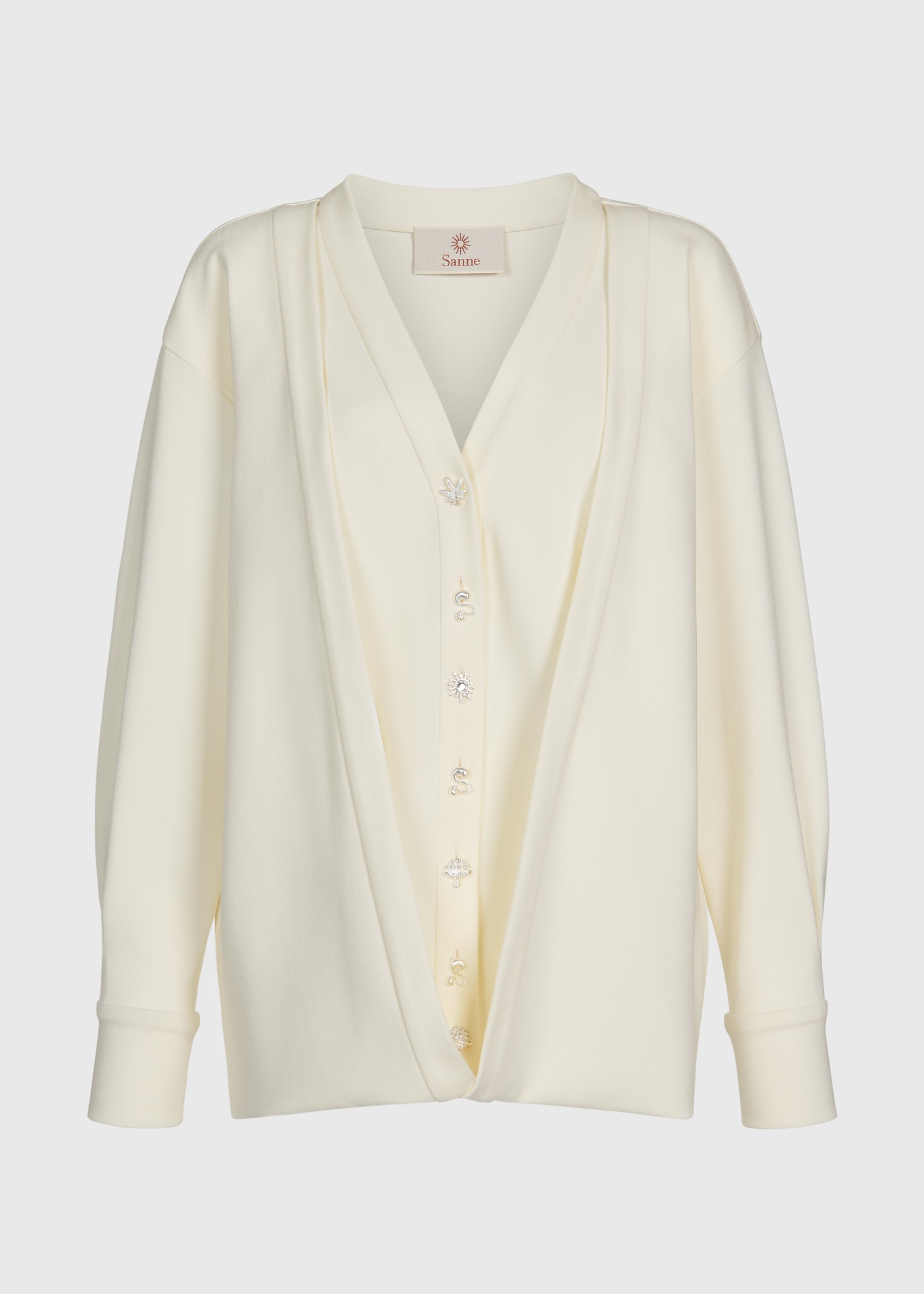 Ivory Cascade Cardigan (UK6)