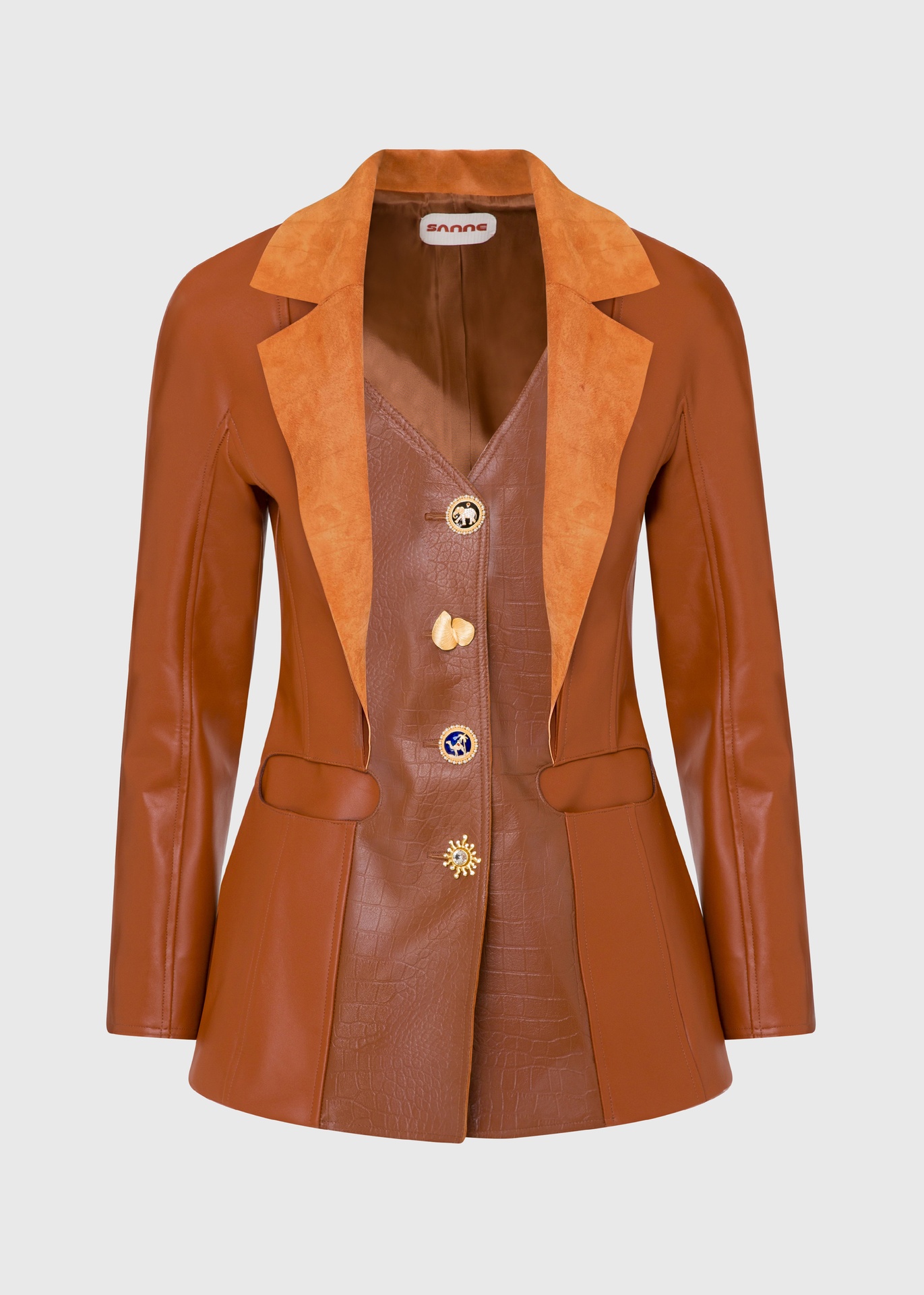 [SANNE221] Terra luxe leather jacket