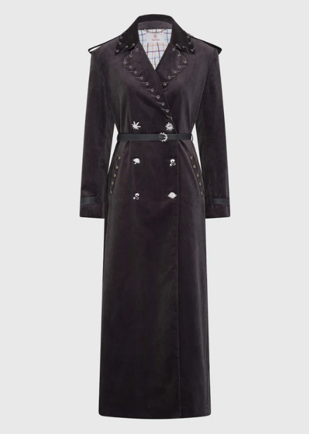 Ash Corduroy Trench Coat (copy) (copy) (copy)